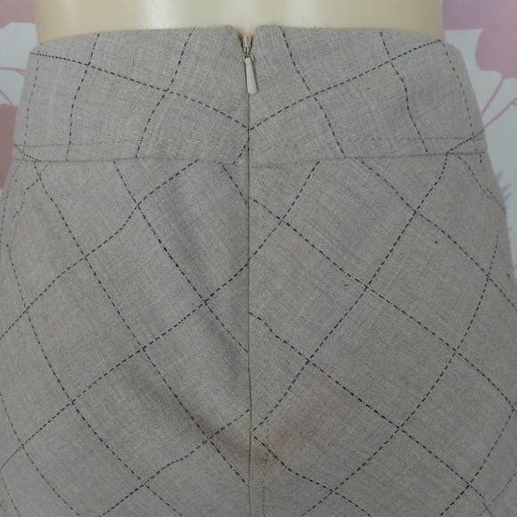 i.e petite plaid linen long loose bottom size 6P - Picture 4 of 8